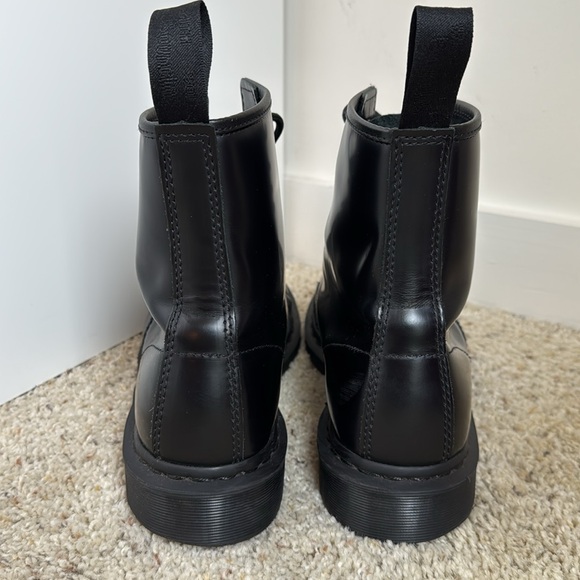Dr Martens 14353 Black Leather Boots 11 M - Picture 7 of 8